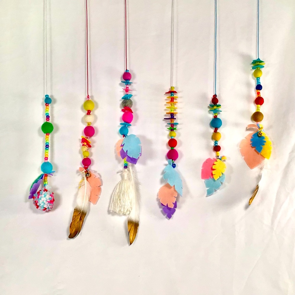 Set of 6 Homemade Cat Toys *SEE DESC*